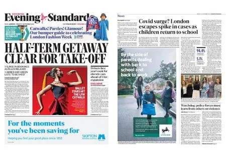 London Evening Standard – September 17, 2021