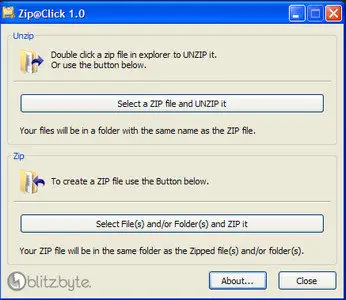 Zip At Click v1.0 