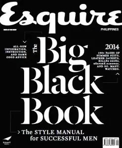 Esquire Philippines - Esquire Big Black Book 2014 (True PDF)