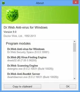 Dr.Web Anti-Virus & Security Space 9.0.0.10081 Final