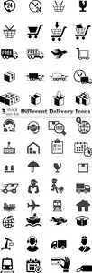 Vectors - Different Delivery Icons
