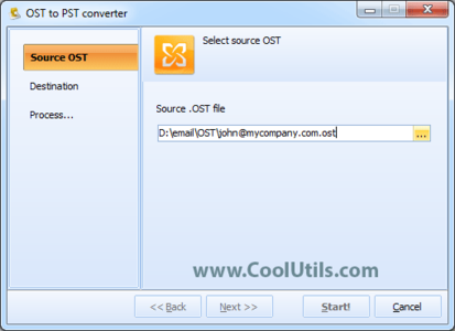 CoolUtils OST to PST Converter 2.1.0.23