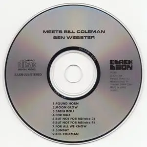 Ben Webster - Ben Webster Meets Bill Coleman (1967) {Black Lion Japan, 32JDB-222, Early Press}