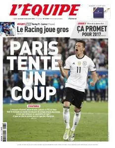 L'equipe du Vendredi 23 Décembre 2016