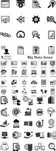 Vectors - Big Data Icons