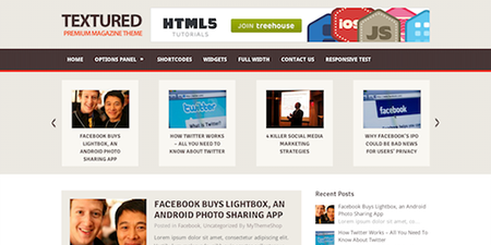 MyThemeShop - Textured v1.0.7 - Multipurpose WordPress Blog Theme