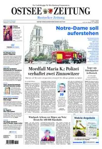 Ostsee Zeitung – 17. April 2019