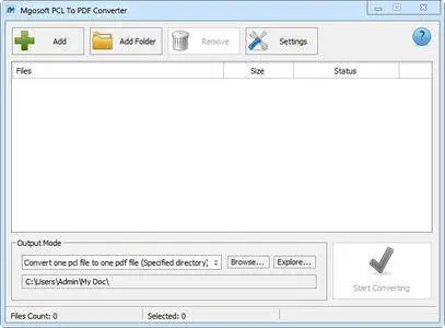 Mgosoft PCL To PDF Converter 11.3.3 Portable