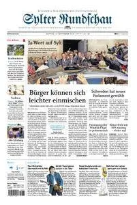 Sylter Rundschau - 10. September 2018