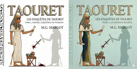 M.G. Margot, "Les enquêtes de Taouret", 2 tomes