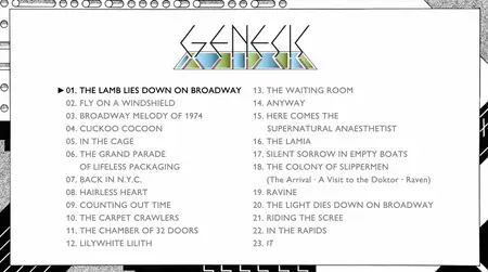 Genesis - The Lamb Lies Down On Broadway (1974/2025) (Blu-ray)