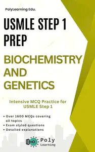 USMLE Step 1 Prep: Biochemistry and Genetics: Intensive MCQ Practice for USMLE
