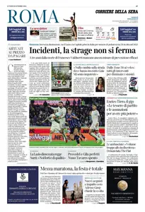 Corriere della Sera Roma - 20 Ottobre 2025