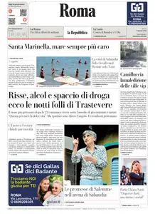 la Repubblica Roma - 9 Agosto 2025
