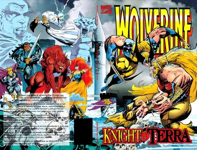 Wolverine-Knight of Terra 001 1995 digital Marika