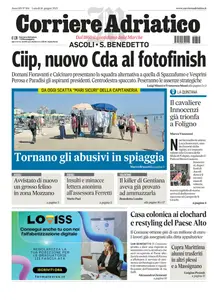 Corriere Adriatico Ascoli - 16 Giugno 2025