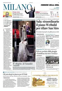 Corriere della Sera Milano - 22 Giugno 2024