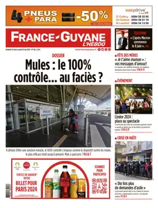 France-Guyane l'hebdo - 24 Mai 2024