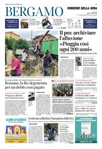 Corriere della Sera Bergamo - 3 Settembre 2025