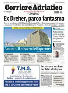 Corriere Adriatico Ancona - 7 Novembre 2025