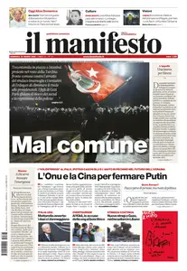 il Manifesto - 23 Marzo 2025