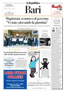 la Repubblica Bari - 26 Gennaio 2025