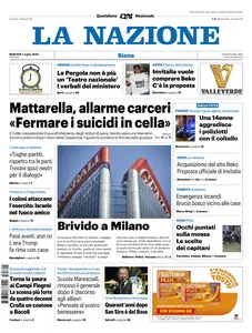 La Nazione Siena - 1 Luglio 2025