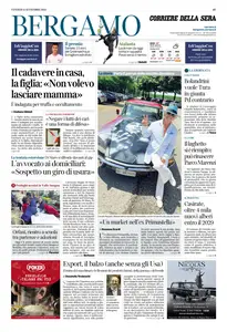 Corriere della Sera Bergamo - 12 Settembre 2025