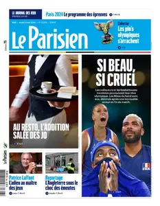 Le Parisien du Jeudi 8 Août 2024