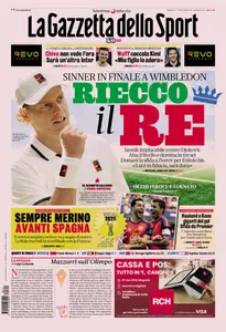 La Gazzetta dello Sport - 11 Luglio 2026