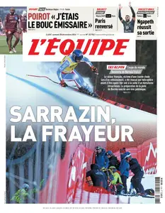 L’equipe du Samedi 28 Décembre 2024