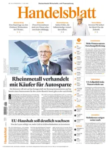 Handelsblatt - 17 Juli 2025