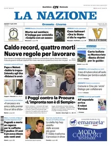 La Nazione Grosseto Livorno - 3 Luglio 2025
