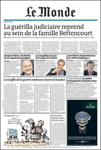 Le Monde - 09 June 2011