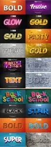 22 Editable Text Effects Bundle