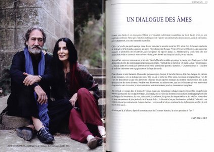 Jordi Savall & Hesperion XXI - Mare Nostrum - Orient - Occident: Dialogues (2011) {2CD Set Alia Vox AVSA 9888}