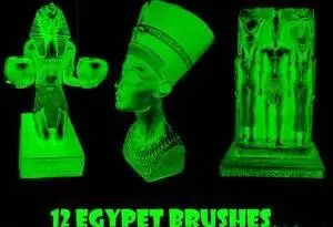 Egypet brushes for Photoshop