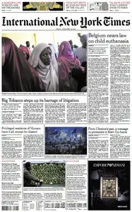 International New York Times Dezember 13 2013