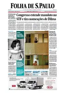 Folha de São Paulo - 6 de maio de 2015 - Quarta