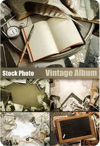 Stock Photo - Vintage Album