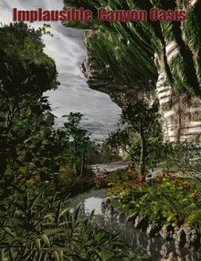 Implausible Canyon Oasis for Bryce