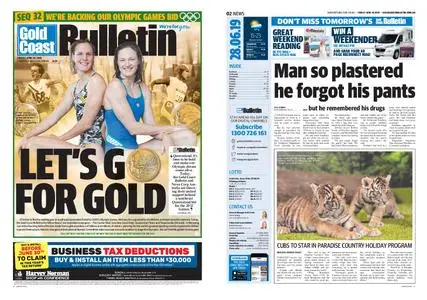 The Gold Coast Bulletin – June 28, 2019