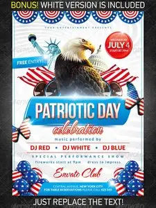 GraphicRiver Independence day party poster