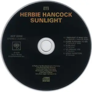 Herbie Hancock - Sunlight (1978) {2009 Columbia Japan Blu-spec DSD Remaster}