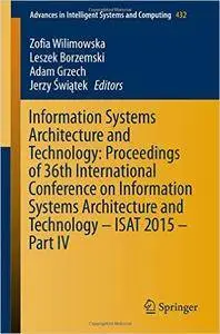 Information Systems Architecture and Technology: Proceedings of 36th International Conference, Part IV