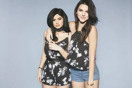 Kylie Jenner and Kendall Jenner - Pacsun Summer Collection 2016