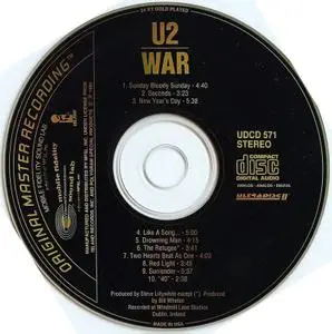 U2 - War (1983) [MFSL, UDCD 571] Repost