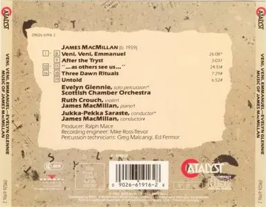 James MacMillan - Veni, Veni, Emmanuel - Evelyn Glennie (1993)