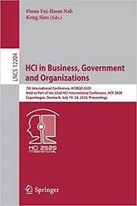 HCI in Business, Government and Organizations: 7th International Conference, HCIBGO 2020, Held as Part of the 22nd HCI I