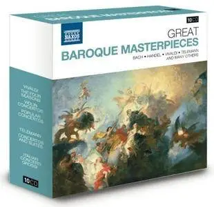 VA - Naxos 25th Anniversary: Great Baroque Masterpieces (2012) (10 CD Box Set)